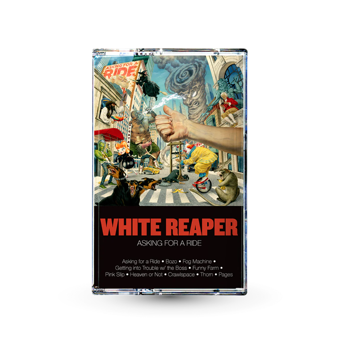 WHITE REAPER - ASKING FOR A RIDE - CASSETTE